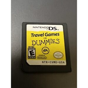 037-011‎ Travel Games for Dummies Nintendo DS game Combine Shipping